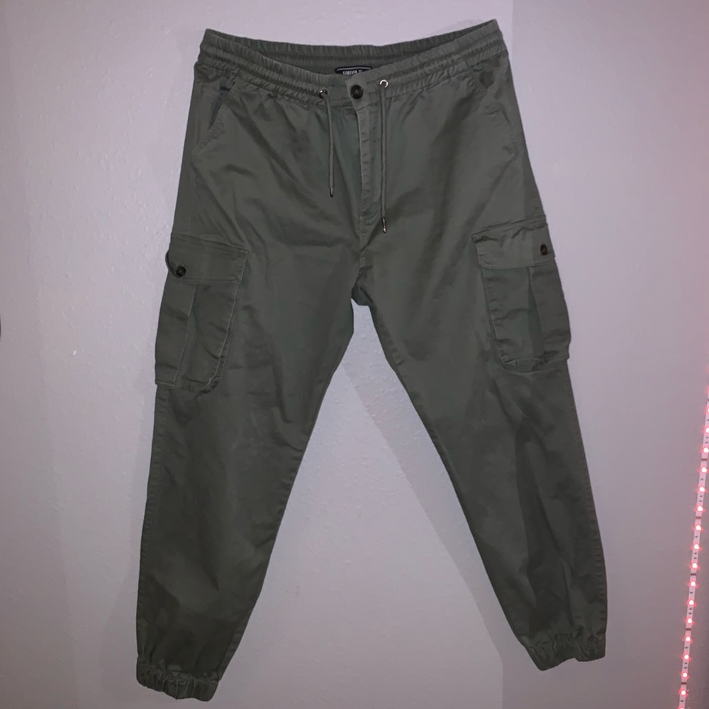 Army Green Cargo pants